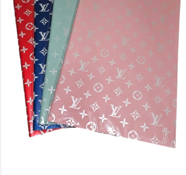LV floral wrapping paper