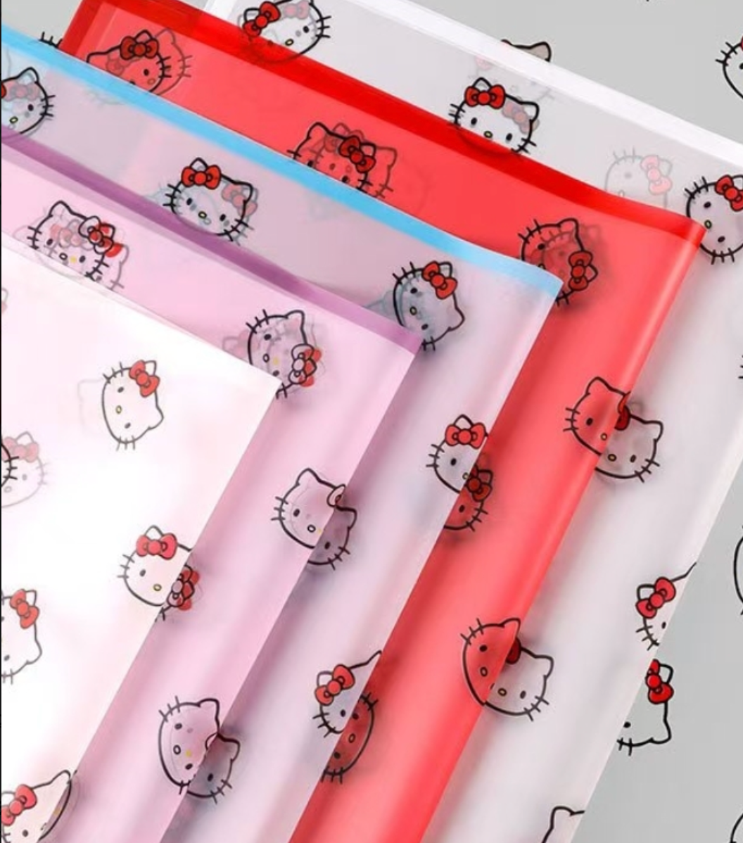 Hello Kitty Floral Wrapping Paper