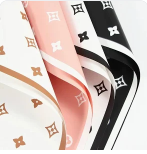 LV floral wrapping paper