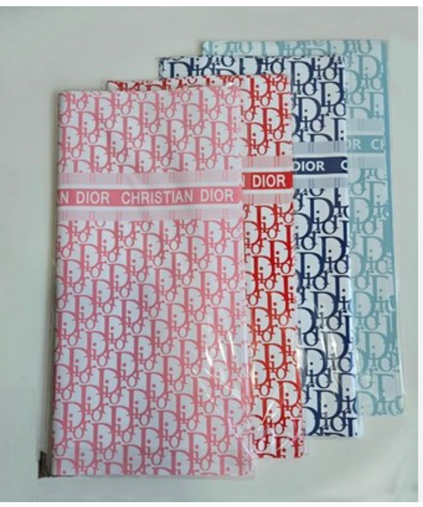 Dior floral wrapping paper many colors