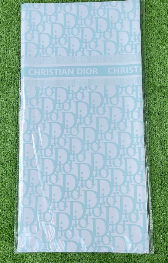 Dior floral wrapping paper many colors